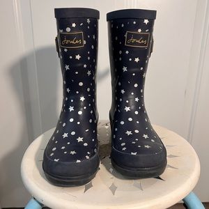 Joules Child Star Gazing Rain boot - Excellent condition! Size US 1, EU 32.